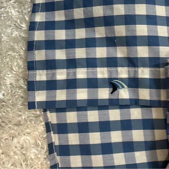 Tailor Vintage Gingham Short Sleeve Button Down Fast Dry Shirt Sz S NWT - Picture 11 of 15